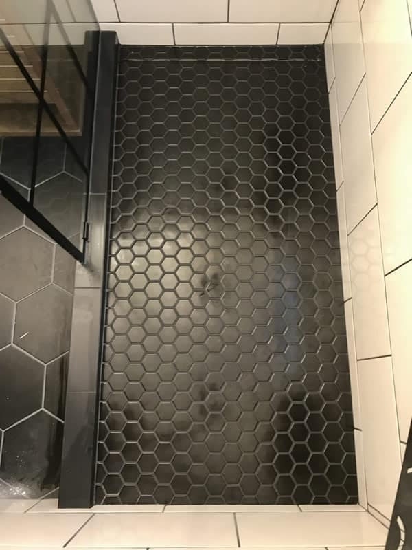 Hidden Drain in Shower